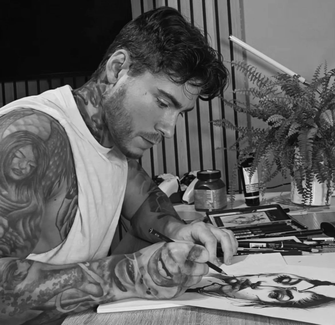 Sacred City Tattoo studio and artwork